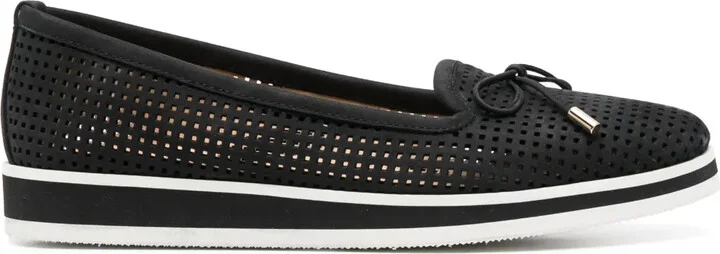 Panelled Detailled Ballerina Shoes