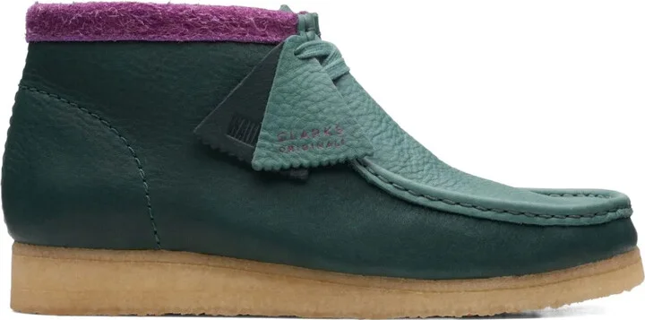 panelled "Green" desert boots