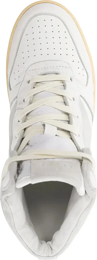 Panelled Hi-Top Sneakers - Image 4
