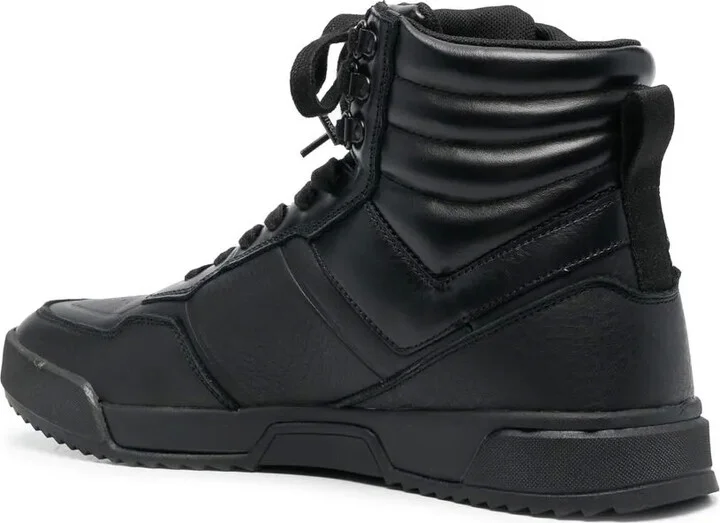 Panelled Hi-Top Sneakers - Image 3