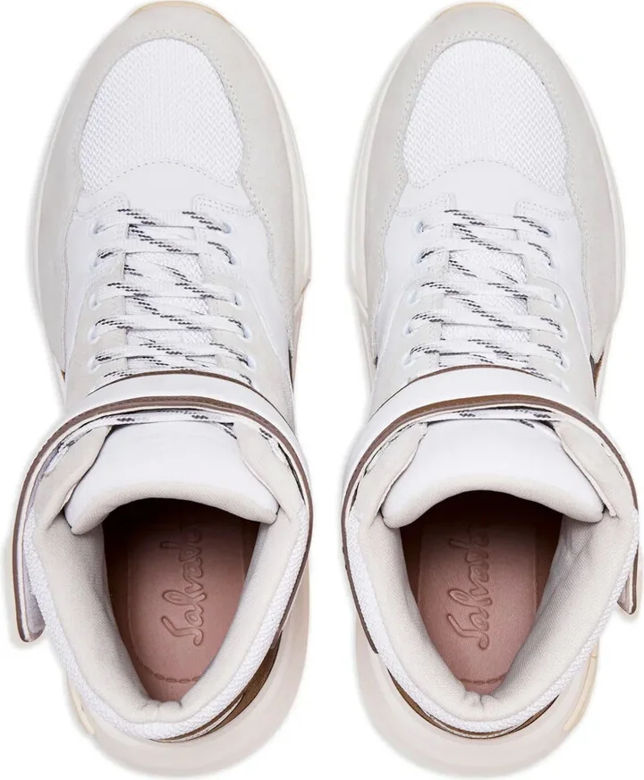 Panelled Hi-Top Sneakers - Image 4