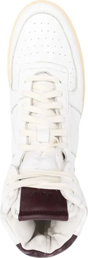 Panelled High-Top Sneakers - Image 4