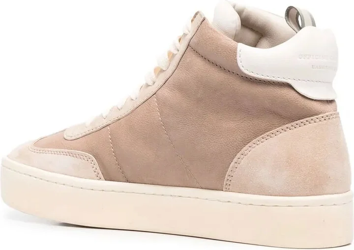 Panelled High-Top Sneakers - Image 3