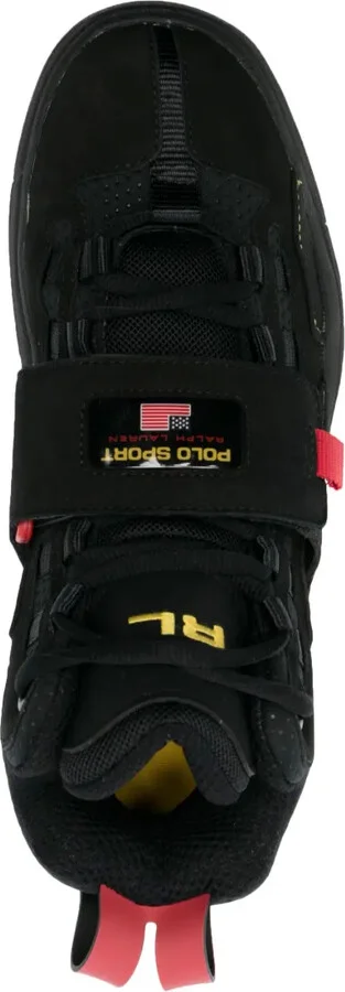 Panelled High-Top Sneakers - Image 4