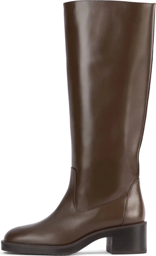 Panelled Knee-Length Boots - Image 3