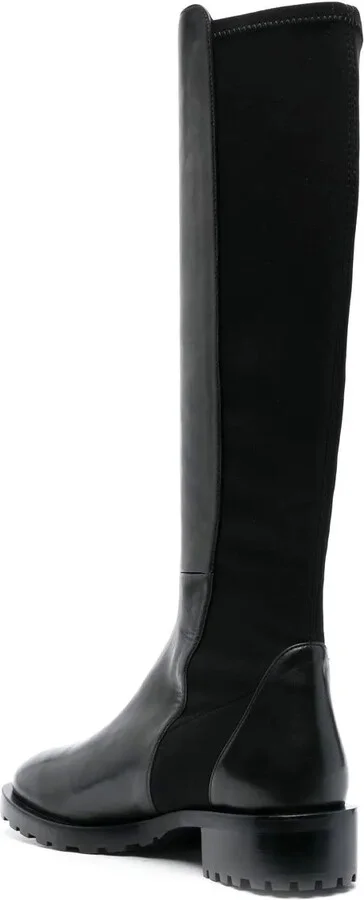 Panelled Knee-Length Boots - Image 3