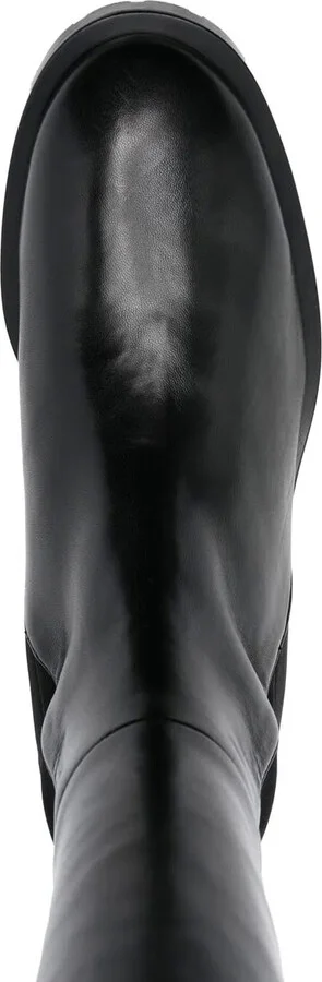 Panelled Knee-Length Boots - Image 4
