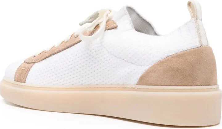 Panelled Knitted Sneakers - Image 3