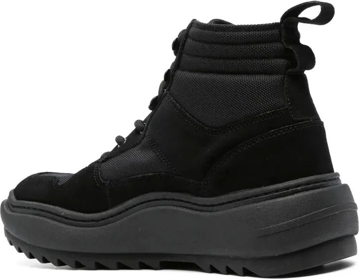 Panelled Lace-Up Boots - Image 3