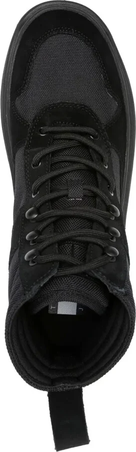 Panelled Lace-Up Boots - Image 4