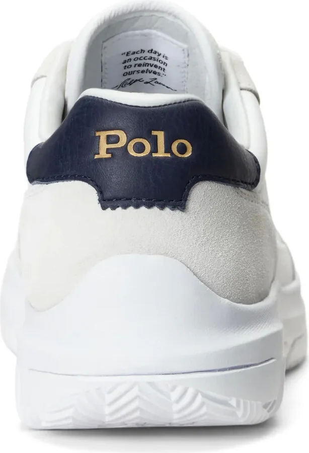 Panelled Lace-Up Sneakers - Image 4