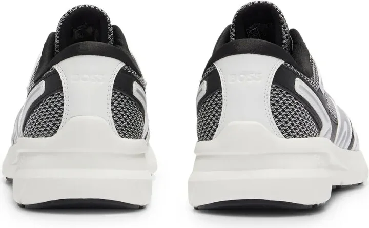 Panelled Lace-Up Sneakers - Image 3