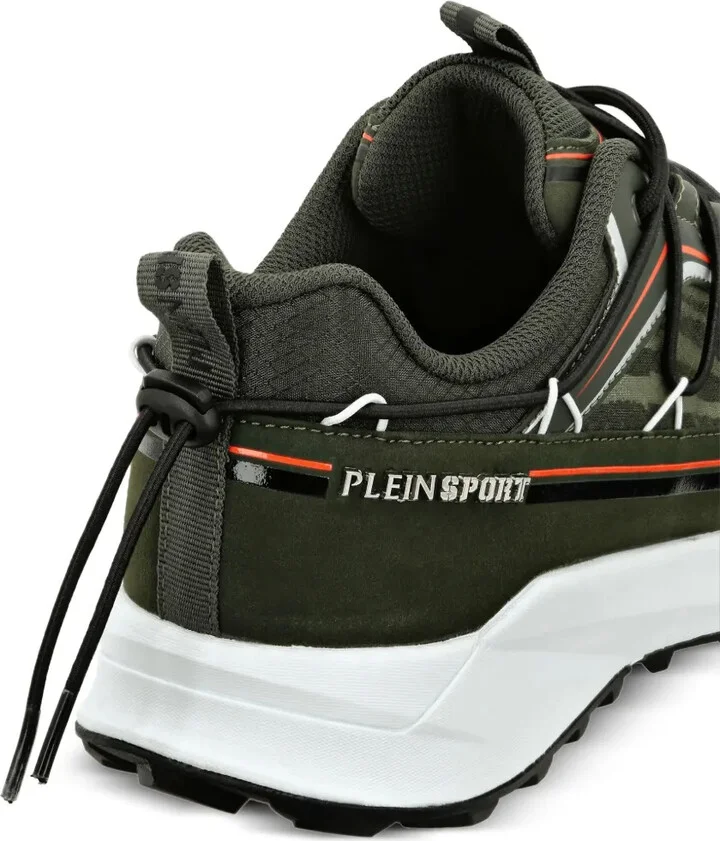 Panelled Lace-Up Sneakers - Image 3