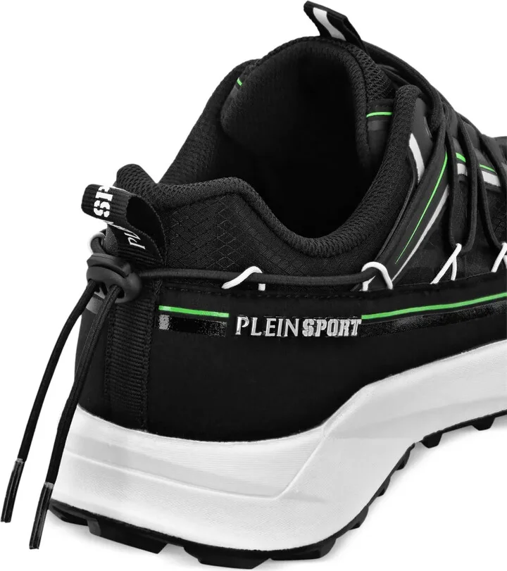 Panelled Lace-Up Sneakers - Image 3