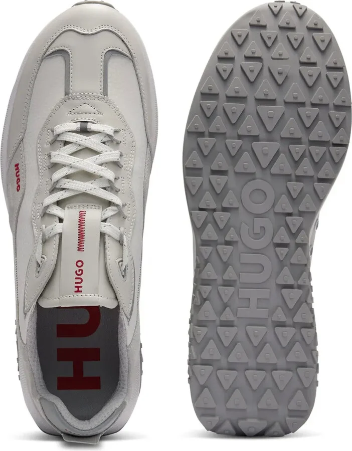 Panelled Lace-Up Sneakers - Image 4
