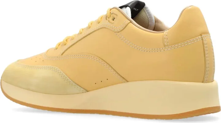 Panelled Lace-Up Sneakers - Image 3