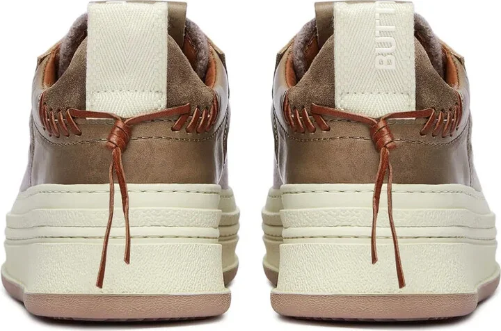Panelled Lace-Up Sneakers - Image 4