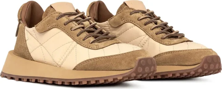 Panelled Lace-Up Sneakers - Image 2