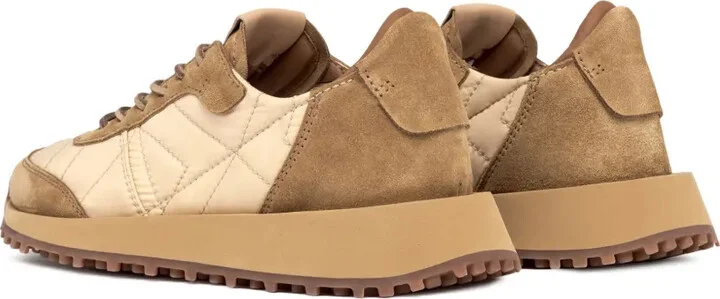 Panelled Lace-Up Sneakers - Image 3