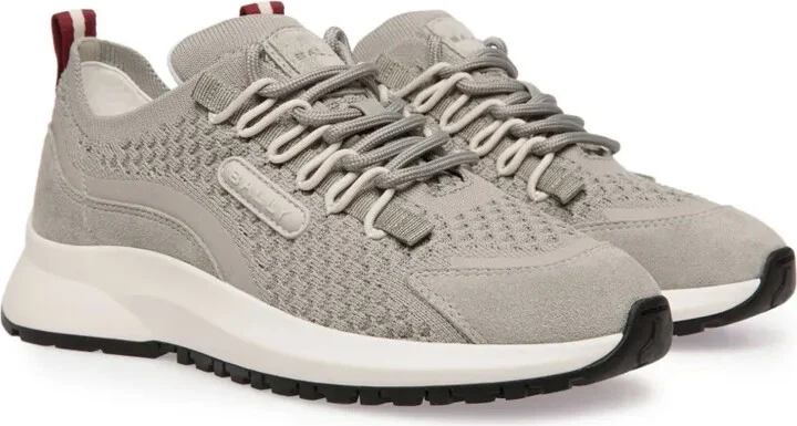 Panelled Lace-Up Sneakers - Image 2