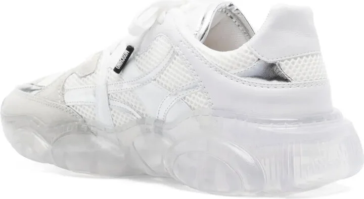 Panelled Lace-Up Sneakers - Image 3