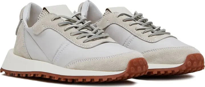 Panelled Lace-Up Sneakers - Image 2