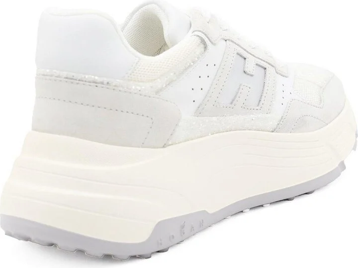 Panelled Lace-up Sneakers - Image 2
