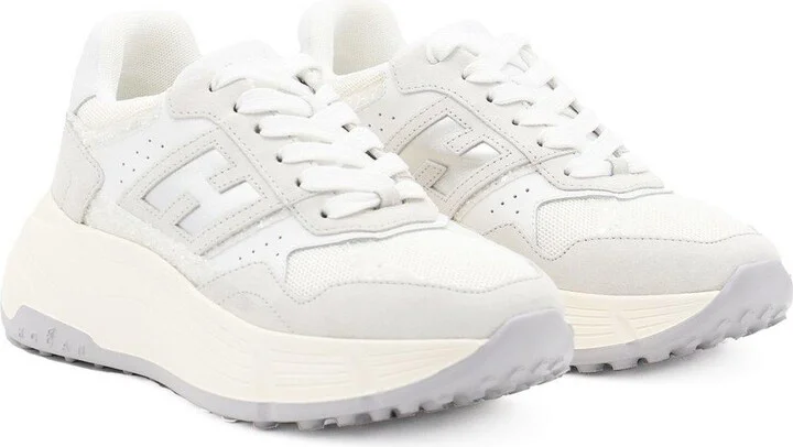Panelled Lace-up Sneakers - Image 3