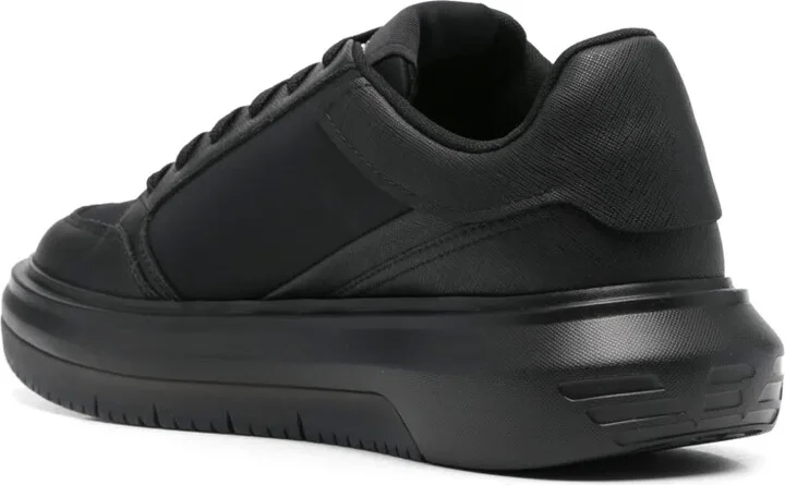 Panelled Lace-Up Sneakers - Image 3