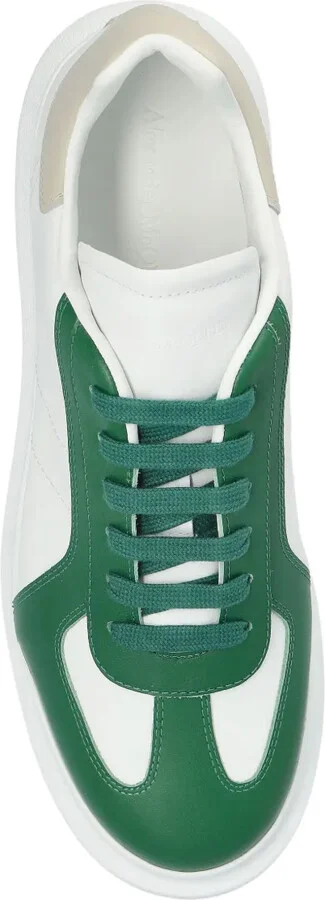 Panelled Lace-Up Sneakers - Image 4