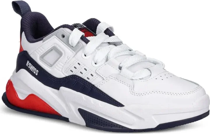 Panelled Lace-Up Sneakers - Image 2