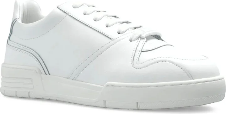 Panelled Lace-Up Sneakers - Image 2