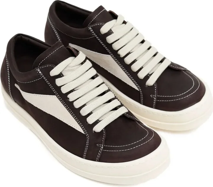 Panelled Lace-Up Sneakers - Image 2
