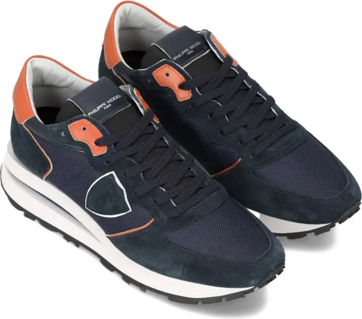 Panelled Lace-Up Sneakers - Image 2