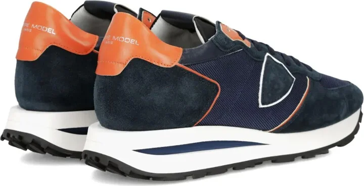 Panelled Lace-Up Sneakers - Image 3