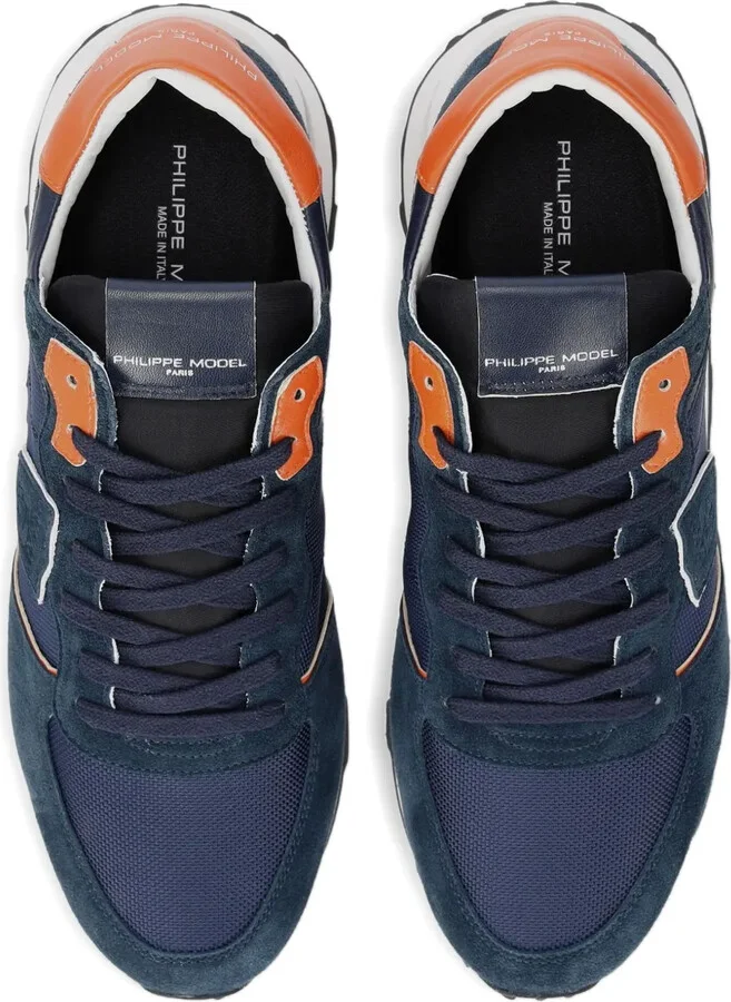 Panelled Lace-Up Sneakers - Image 4
