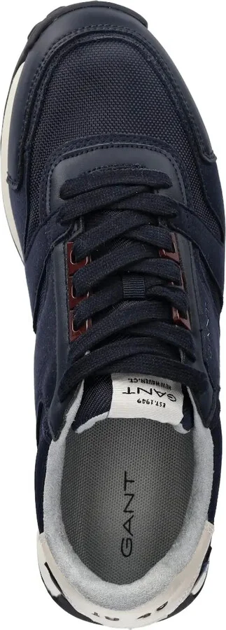Panelled Lace-Up Sneakers - Image 2