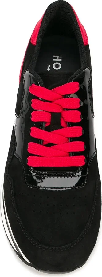 Panelled Lace-Up Sneakers - Image 4