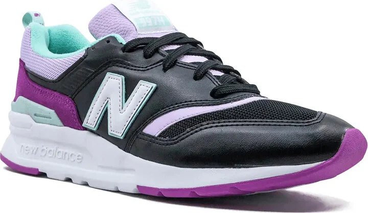 Panelled Lace-Up Sneakers - Image 2