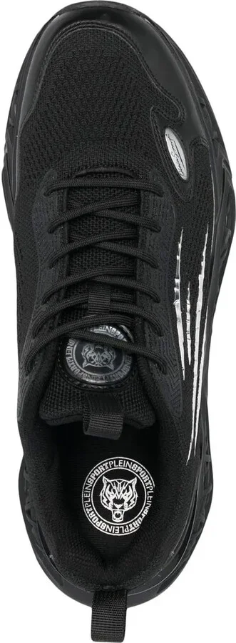 Panelled Lace-Up Sneakers - Image 4