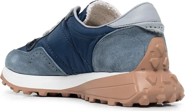 Panelled Lace-Up Sneakers - Image 3