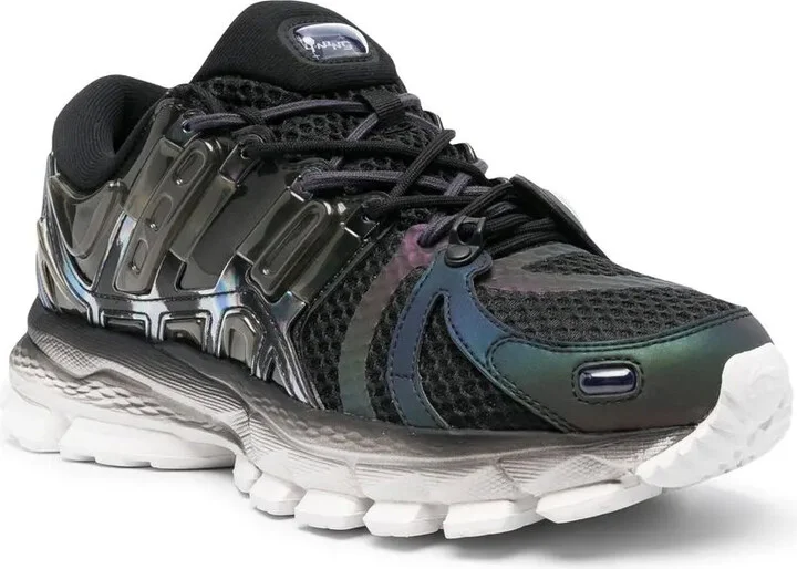 Panelled Lace-Up Sneakers - Image 2