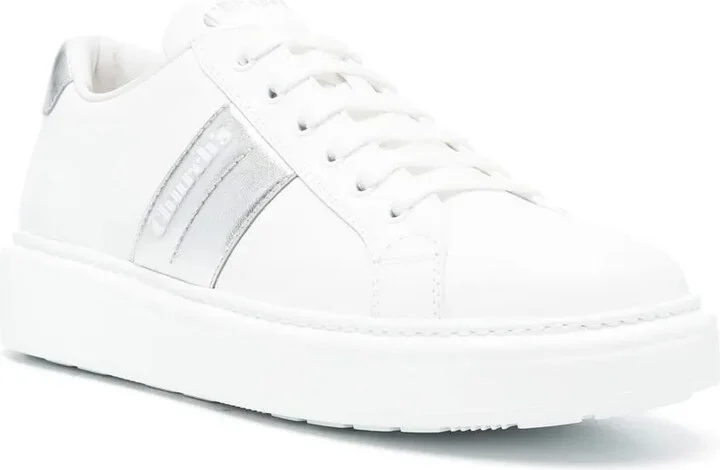 Panelled Lace-Up Sneakers - Image 2