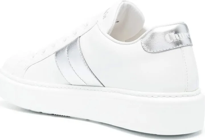 Panelled Lace-Up Sneakers - Image 3