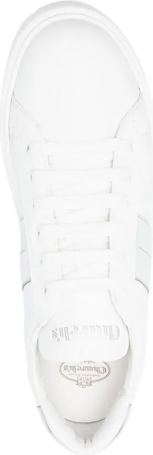 Panelled Lace-Up Sneakers - Image 4