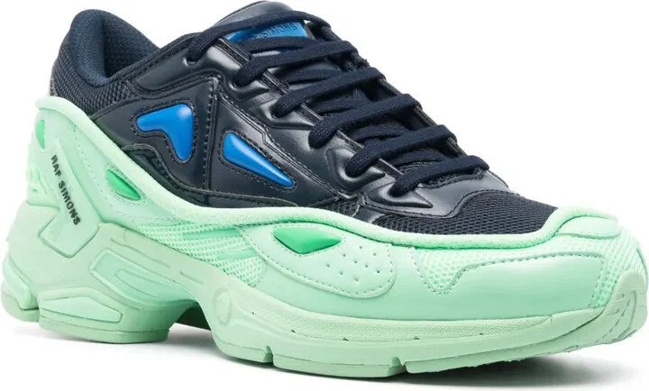 Panelled Lace-Up Sneakers - Image 2