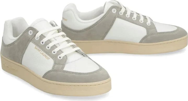 Panelled Lace-Up Sneakers - Image 2