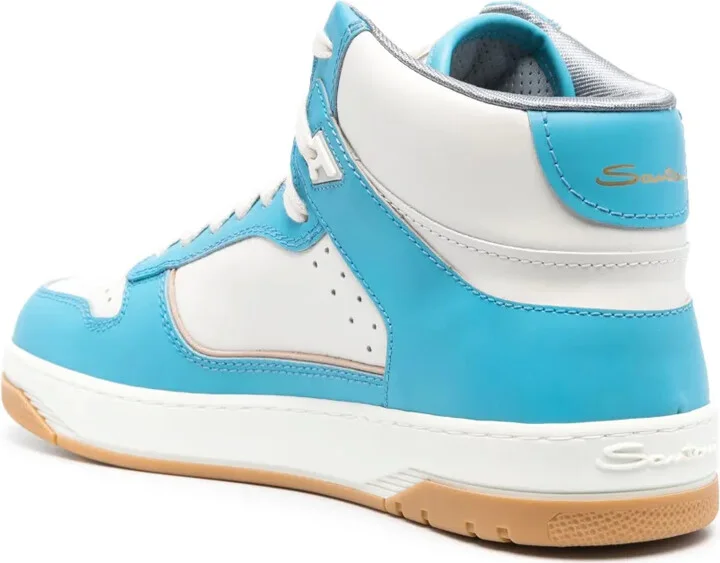 Panelled Lace-Up Sneakers - Image 3