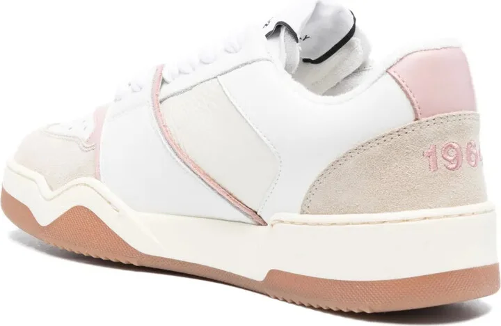 Panelled Lace-Up Sneakers - Image 3