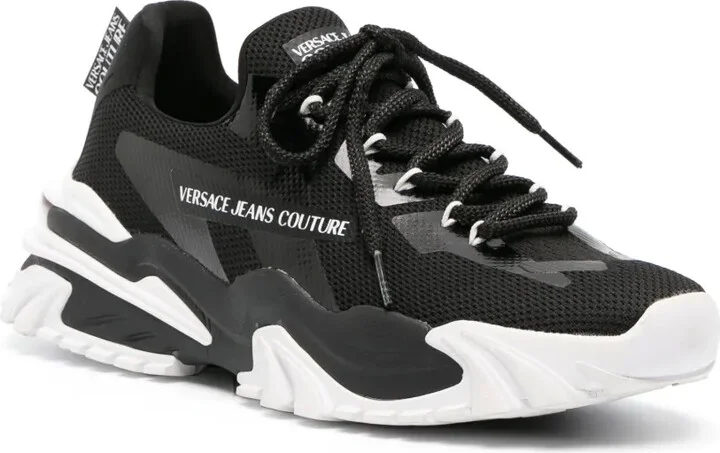 Panelled Lace-Up Sneakers - Image 2